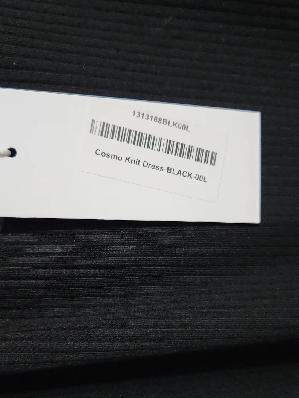 New Reformation Cosmo Maxi Knit Dress in Black Women's Size L - Picture 7 of 14